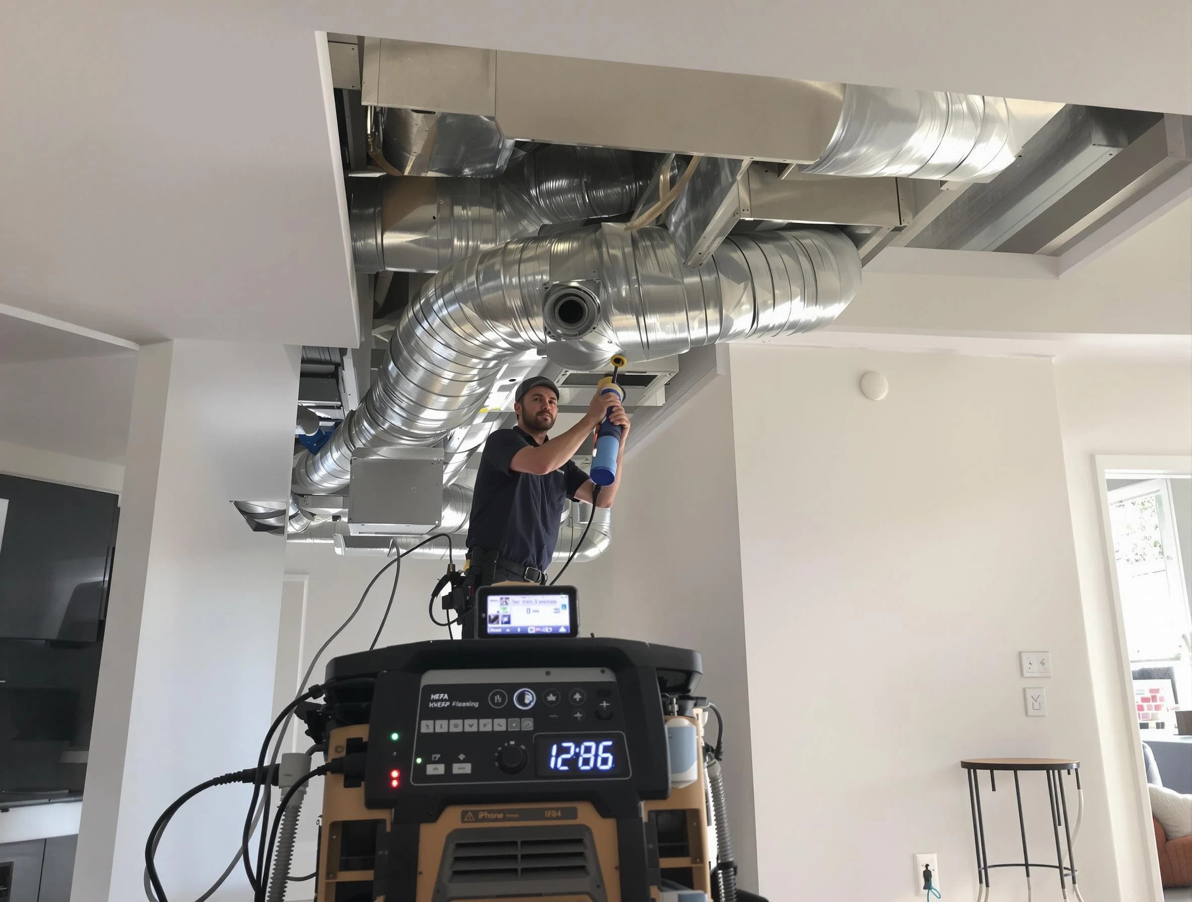 Advanced pure air duct cleaning by North Providence Air Duct Cleaning in North Providence