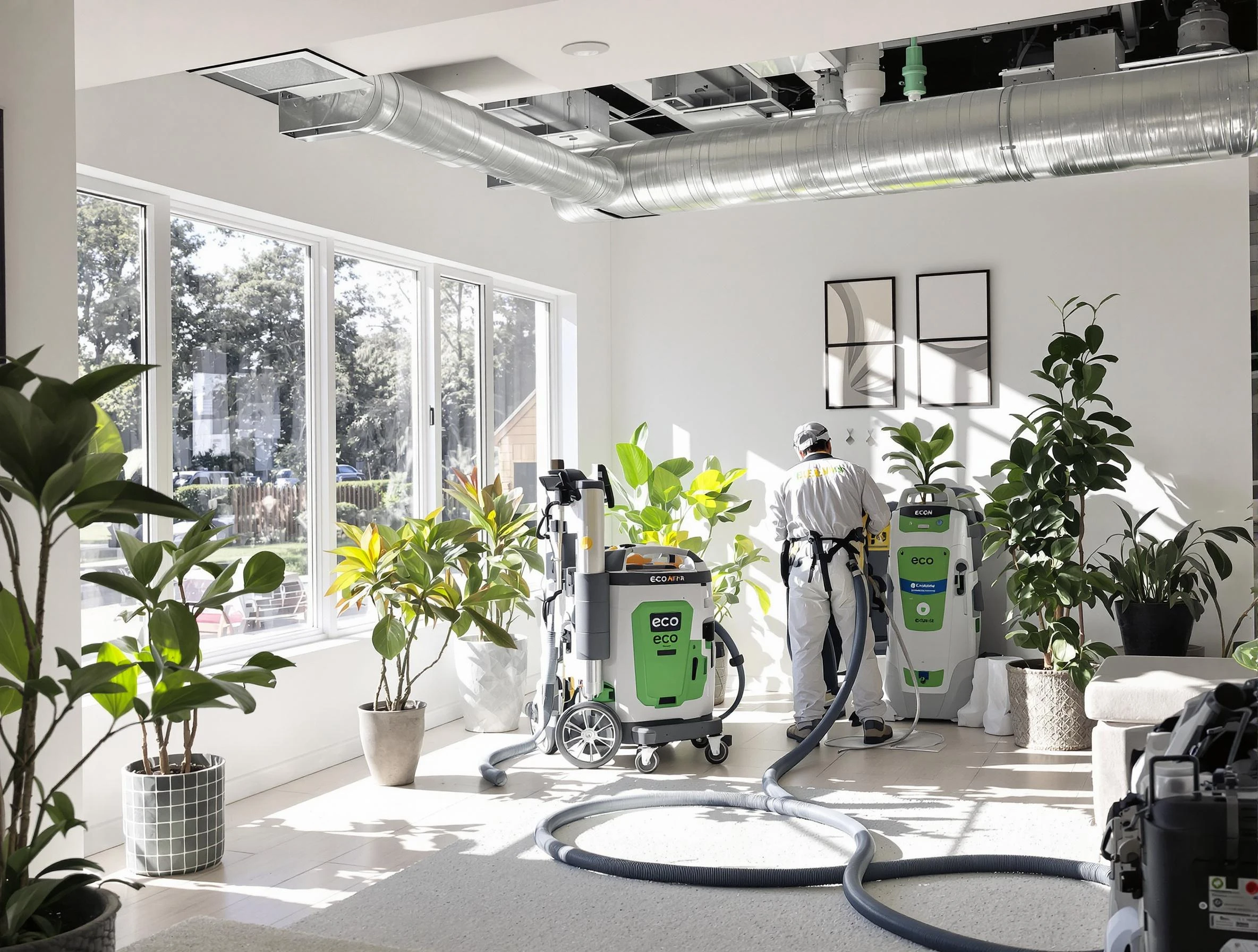 Environmentally-friendly duct cleaning by North Providence Air Duct Cleaning in North Providence
