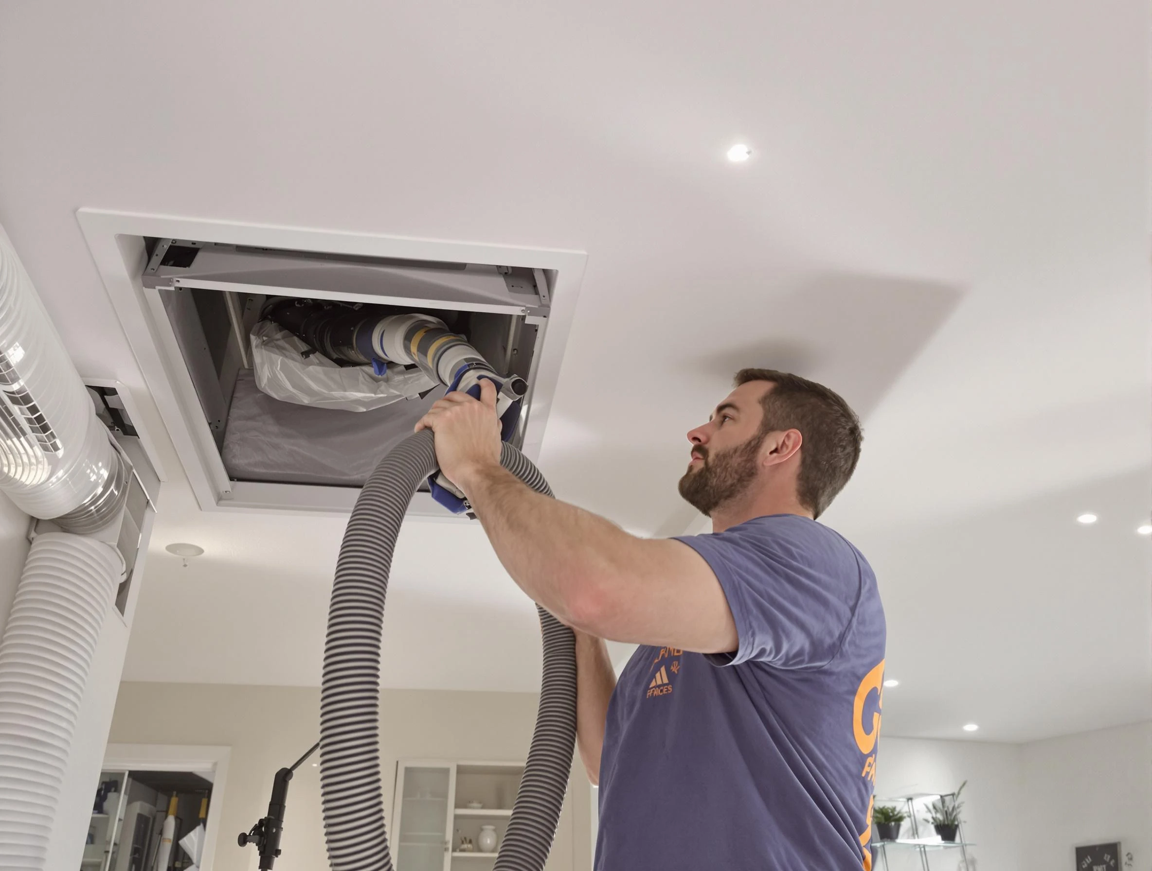 Precision indoor duct cleaning by North Providence Air Duct Cleaning in North Providence